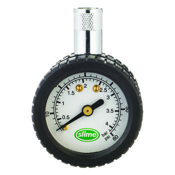 Slime 5 psi 60 psi Dial Tire Pressure Gauge Display