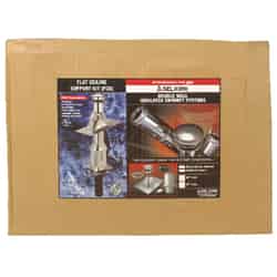 Selkirk 6 in. Stainless Steel Stove Pipe Ceiling Support Kit