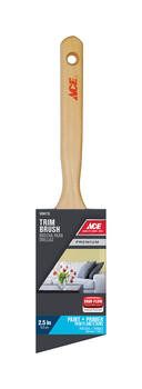 Ace Premium 2-1/2 in. W Medium Stiff Angle Trim Paint Brush