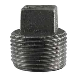Pipe Decor 3/8 in. No Black MIP Plug Malleable Iron