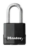 Master Lock 1-7/8 in. H x 1-3/16 in. W x 1-3/4 in. L Vinyl Covered Steel Ball Bearing Locking Pad