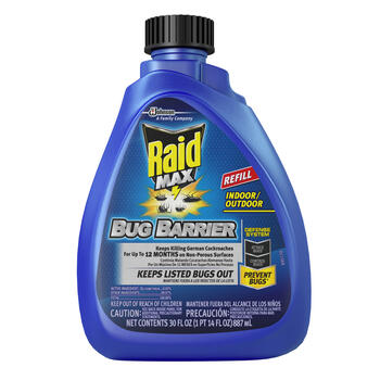 Raid Bug Barrier Bug Barrier For Ants, Fleas, Variety of Insects Liquid 30 oz.