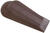 Stanley Hardware 5 in. W Rubber Brown Wedge Door Stop