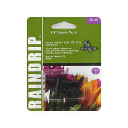 Raindrip Plastic Drip Irrigation Barbed Connector 2 pk