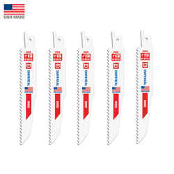 Imperial Blades 6 in. L Bi-Metal Blade 6 TPI 5 pk