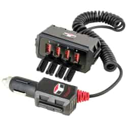 Custom Accessories Auxiliary Power Outlet Black 24 volts