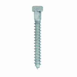 HILLMAN 3 in. L x 3/8 in. Hex Hot Dipped Galvanized Steel Lag Screw 50 pk