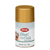 Krylon Short Cuts Gloss Gold Leaf Spray Paint 3 oz