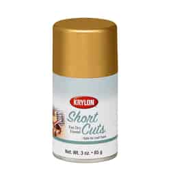 Krylon Short Cuts Gloss Gold Leaf Spray Paint 3 oz