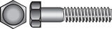 HILLMAN 5/16-18 in. Dia. x 3-1/2 in. L Stainless Steel Hex Head Cap Screw 50 box