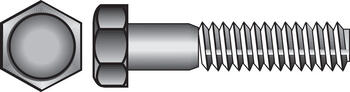 HILLMAN 5/16-18 in. Dia. x 3-1/2 in. L Stainless Steel Hex Head Cap Screw 50 box