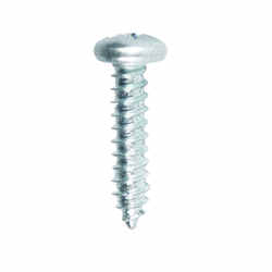 HILLMAN 8 x 3/4 in. L Phillips Pan Head Zinc-Plated Steel Sheet Metal Screws 100 per box