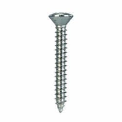 HILLMAN 1-1/4 in. L x 8 Phillips Sheet Metal Screws 100 per box Oval Head Stainless Steel