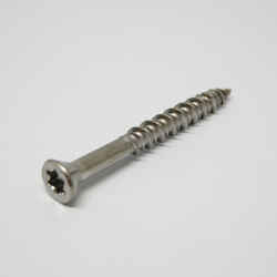 Ace No. 8 x 1-5/8 in. L Star Trim Head Stainless Steel Trim Screw 50 pk