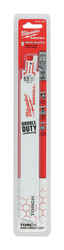 Milwaukee THE TORCH 1 in. W x 9 in. L Bi-Metal Reciprocating Saw Blade 18 TPI 5 pk Double Duty U