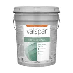 Valspar Professional Semi-Gloss Basic White Paint Exterior 5 gal