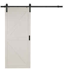 Renin 36 in. W x 84 in. H K-Design Barn Door