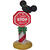 Gemmy Mickey Ears Stop Sign Christmas Inflatable Fabric 1 pk