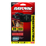 Rayovac Workhorse Pro 50 lumens Black LED Headlight AAA