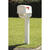 Gibraltar Mailboxes Gibraltar Gentry Plastic Post and Box Combo White 50 in. H x 11-1/2 in. W