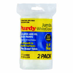 Purdy White Dove Dralon 1/4 in. x 4.5 in. W Mini Paint Roller Cover For Very Smooth to Smooth