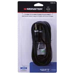 Monster Cable Just Hook It Up 12 ft. L Stereo Plug Cable AWG