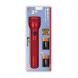 Maglite 19 lm Red Xenon Flashlight D Battery