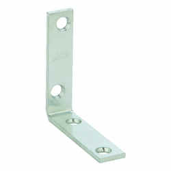 Ace 2-1/2 in. H x 3.75 in. W x 2-1/2 in. D Zinc Inside L Corner Brace