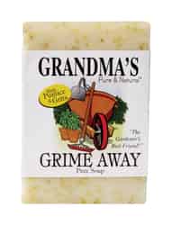 Grandma's Grime Away Light Almond Scent Bar Soap 4 ounce