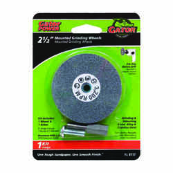 Gator 2-1/2 in. Dia. x 1/4 in. x 3/8 in. thick Grinding Wheel 3200 rpm 1 pc.