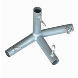 AHC 3/4 in. Round x 3/4 in. Dia. x 10 in. L Galvanized Carbon Steel Connector