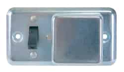 Bussmann 15 amps Toggle 1 pk Switch & Cover Gray
