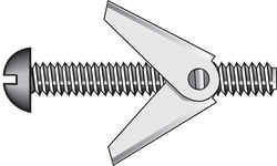 HILLMAN Fas-N- Tite 1/4 in. Dia. x 2 L Round Steel Toggle Bolt 50 pk