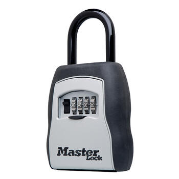 Master Lock 5-7/32 in. H X 3-1/4 in. W Steel 4-Digit Combination Key Safe 1 pk