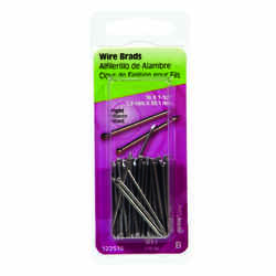 HILLMAN 16 Ga. x 1-1/2 in. L Bright Steel Brad Nails 1.75 oz.