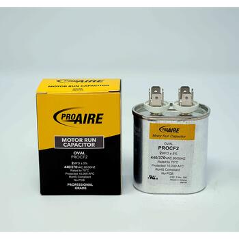 Perfect Aire Pro 2 MFD 370 volt Oval Run Capacitor