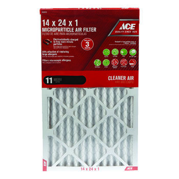 Ace 14 in. W X 24 in. H X 1 in. D Pleated 11 MERV Pleated Air Filter