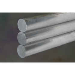 K&S 12 in. L x 0.4 in. Dia. Round Aluminum Rod 1 pk