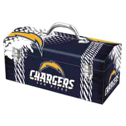 Windco Steel San Diego Chargers Art Deco Tool Box 7.1 in. W x 7.75 in. H 16.25 in.