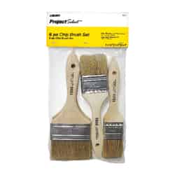 Linzer Project Select 1-1/2, 2, and 3 in. W Flat Chip Brush
