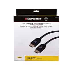 Monster Cable Just Hook It Up 49.5 ft. L High Speed Cable with Ethernet HDMI