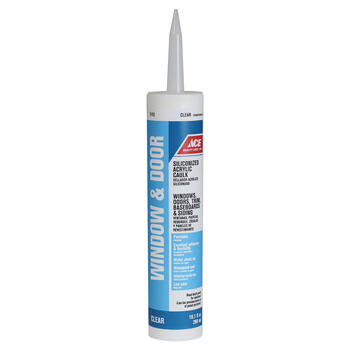 Ace Clear Siliconized Acrylic Caulk 10.1 oz