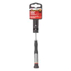 Ace 2-1/2 in. 9/64 Precision Screwdriver Steel Black 1 Slotted