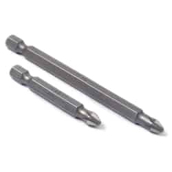 Ace Phillips 2 x 2 and 3-1/2 in. L S2 Tool Steel Screwdriver Bit Quick-Change Hex Shank 2 pc.