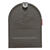 Gibraltar Mailboxes Elite Post Mounted 8-3/4 in. H x 8-3/4 in. H x 6-7/8 in. W x 20 in. L Venetia