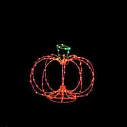 Santa's Best Pumpkin Lighted 21.5 in. H x 24 in. W 1 pk Halloween Decoration