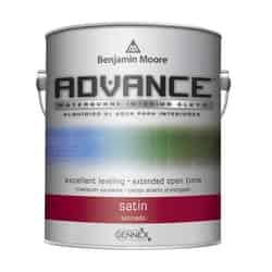 Benjamin Moore Advance Satin Base 1 Alkyd/Styrene Acrylate Paint 1 gal