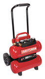 Craftsman Twin Tank 4 ft/min Portable Air Compressor 155 rpm 1.1 MHz