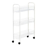 Household Essentials Slimline 7 in. D x 19.5 in. W x 30 in. H Metal 3 Shelf Laundry Rack