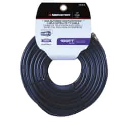 Monster Cable Just Hook it Up Weatherproof Video Coaxial Cable 100 ft.
